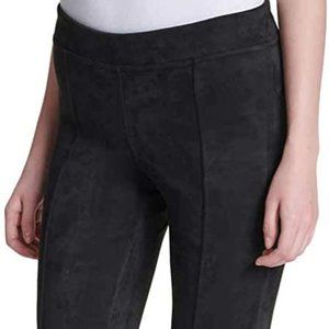 Andrew Mark Pull On Dark NAVY Ultra Suede Pants Size Small NWT